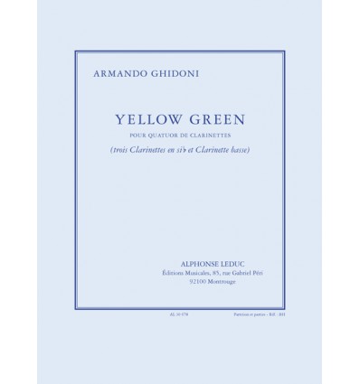 Armando Ghidoni: Yellow Green