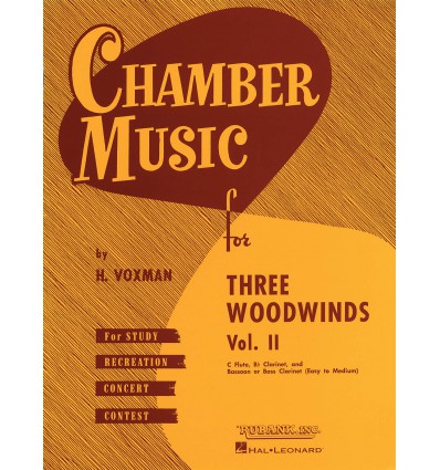 Chamber Music for Three Woodwinds, Vol. 2