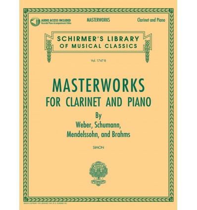 Masterworks for Clarinet & Piano