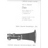 Duo (cl. sib et cor de basset, ou 2 cl. sib) adapt...