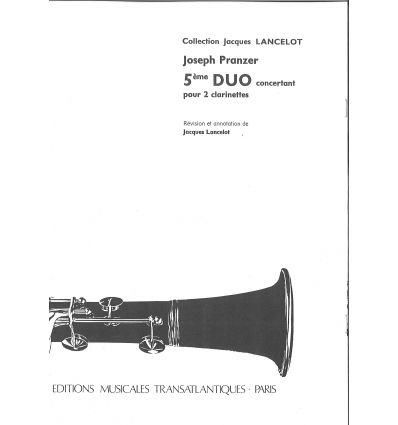 6 duos concertants : 5eme Duo (2 cl.)