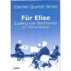 Für Elise (4 clarinettes : 3 sib et basse) Difficu...
