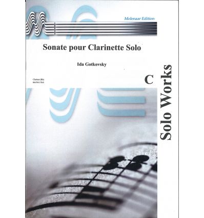 Sonate pour cl. Solo (Commissioned by the int. Cla...