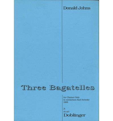 3 Bagatelles (Clar. seule, 1985)