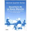 Ouverture de la Dame Blanche (4 clarinettes : 3 si...