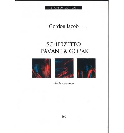 Scherzetto, Pavane & Gopak (4 cl. Sib ou 3 sib/cl....