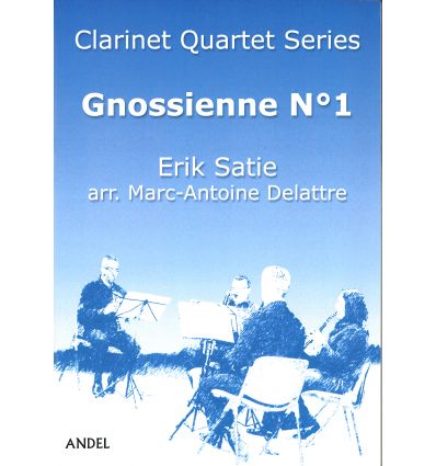 Gnossienne N°1, arr. quatuor de clarinettes (3 sib...