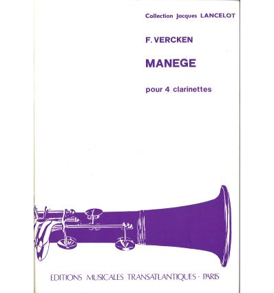 Manège (4 clarinettes)