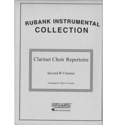 Clar. Choir Repertoire: 2nd clar. part (partie de ...