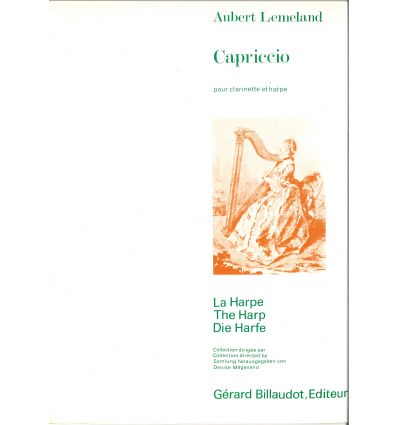 Capriccio Clarinette Et Harpe