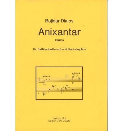 Anixantar (1985) cl. basse & marimba