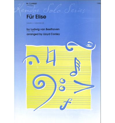 Für Elise (arr. clarinet & piano. Grade 4, Duratio...