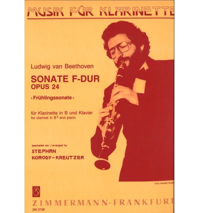 Sonate F-Dur op.24 Frühlingssonate (arr. cl & pian...