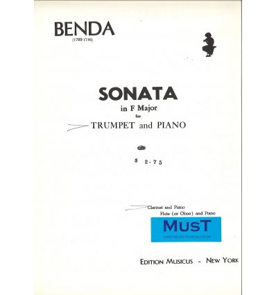Sonata in F major, for cl. & piano, by Frank (or F...