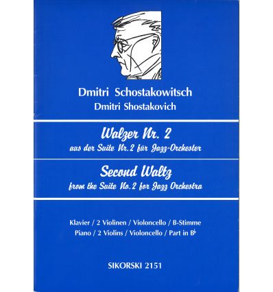 Walzer Nr 2 (aus der 2. Suite für Jazz Orch.) für ...
