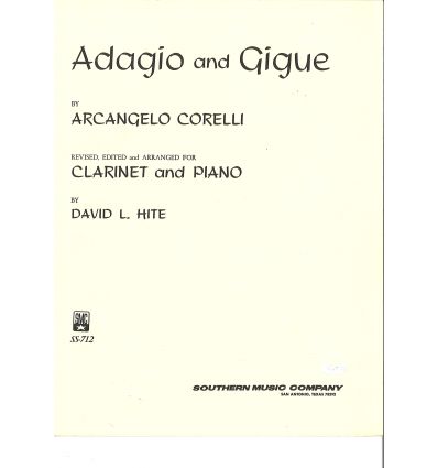 Adagio and gigue (clarinette et piano)
