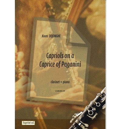 Capriols on a Caprice of Paganini (clarinette & pi...