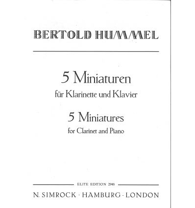 5 miniatures op.34 (1971)