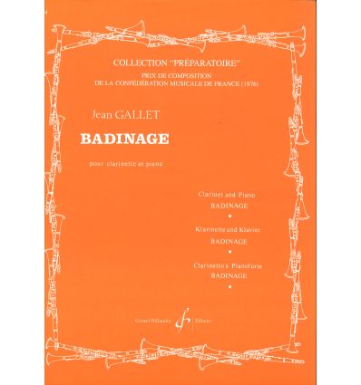 Badinage (clarinette et piano)