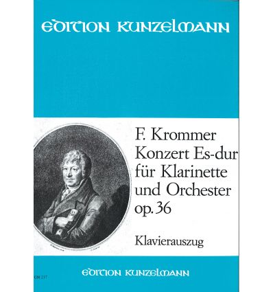 Konzert Es-Dur op.36 (réd. cl & piano) éd. Kunzelm...