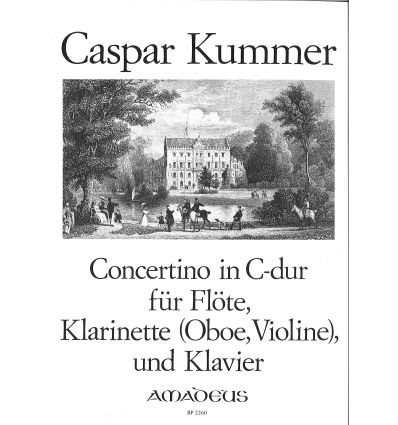 Concertino C-Dur Op.101 (red. cl & piano) Kummer:1...