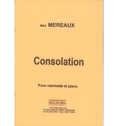 Consolation (clarinette et piano) CMF 2017: 1er cy...