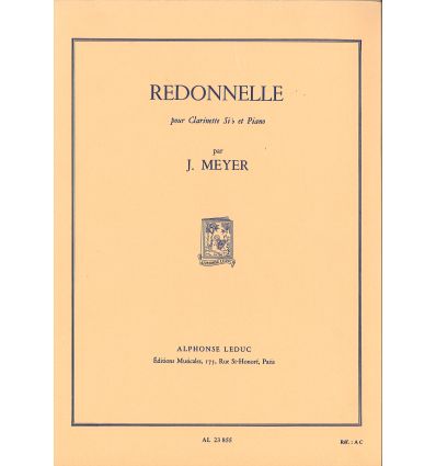 Redonnelle (clarinette et piano)