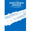Four Church Sonatas (cl & pno) = 4 Sonates d'Eglis...