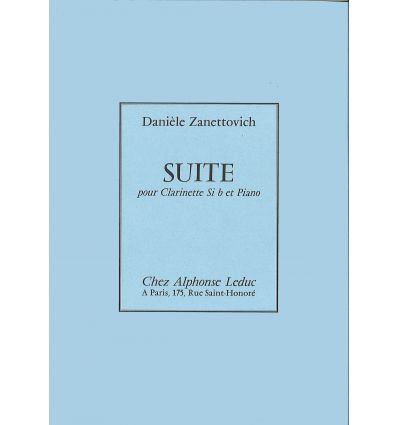 Suite (clarinette et piano)
