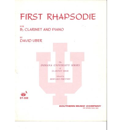 First rhapsodie (cl & piano)
