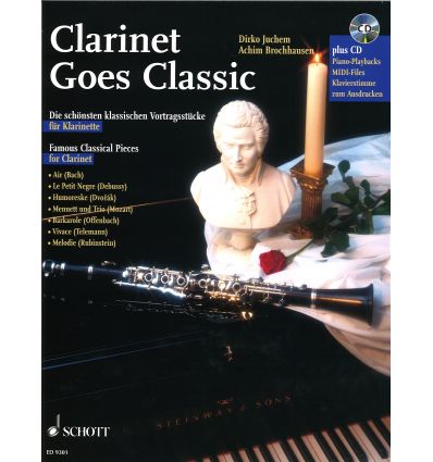 Clarinet goes classic +CD : Rubinstein Offenbach B...