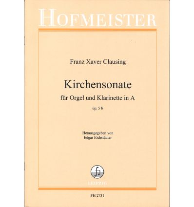 Kirchensonate op.5b (cl. en la & orgue) 1934