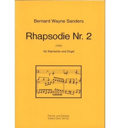 Rhapsodie Nr.2 (cl & orgue, 1999)