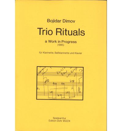 Trio Rituals (1985) cl., cl. basse & piano. Effets...