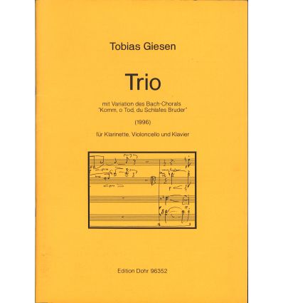 Trio mit Variation des Bach-Chorals: Komm, O Tod.....