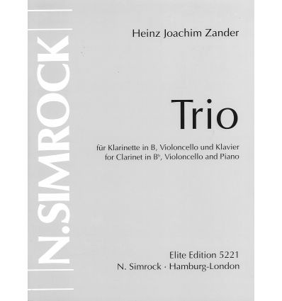 Trio clarinet, cello, piano, cop.1995