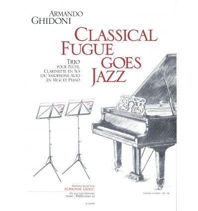 A Classical Fugue goes jazz (fl, cl sib ou sax alt...