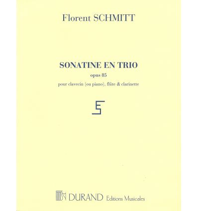 Sonatine op. 85 (Fl, Cl en la, Pno)