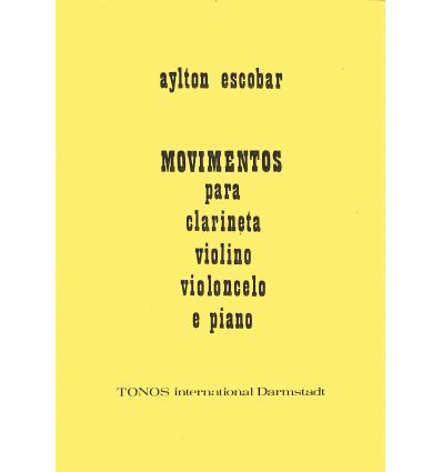 Movimentos (cl vn vc piano) ed. Tonos10404