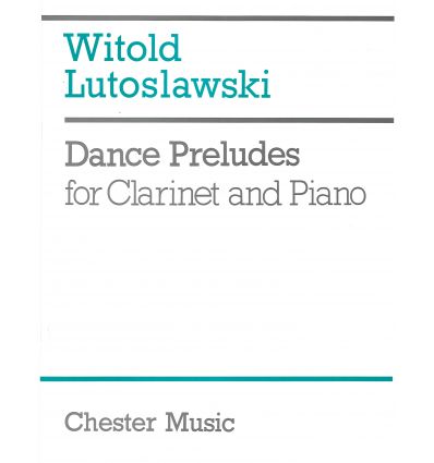 Dance Preludes (Preludes de danse) cl & piano, ori...