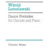 Dance Preludes (Preludes de danse) cl & piano, ori...