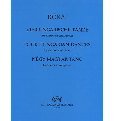 4 Hungarian dances (1956) clarinet and piano