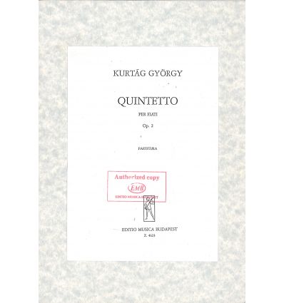 Quintetto: Score (Wind Quintet, Quintette à vent o...