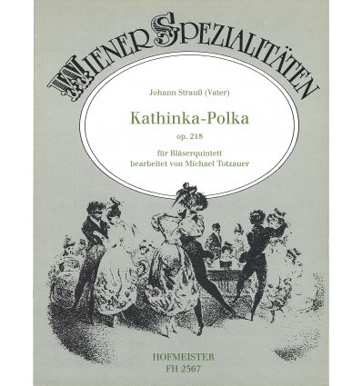 Kathinka-polka op.218 (Quintette à vent) part. & p...