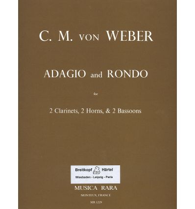 Adagio & rondo Eb (2 cl 2 cors 2 bns)