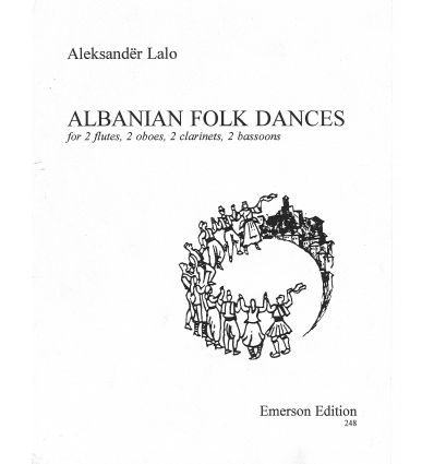 Albanian folk dances (2fl, 2hb, 2cl, 2bns)