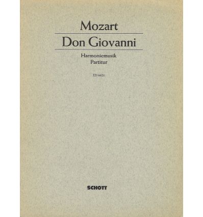 Don Giovanni : Partition (2cl 2hb 2cors 2bns)