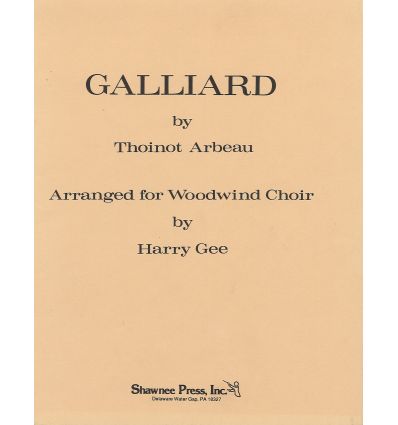 Galliard. Arr. for 23 woodwind instruments (incl. ...