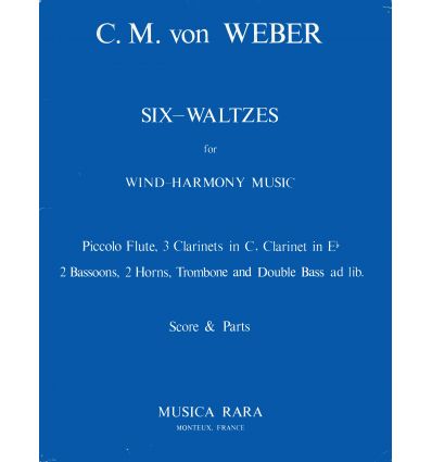 6 waltzes (Pour ens. A vent)