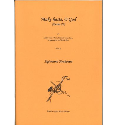 Make haste, O God (version avec cordes): mezzosop....